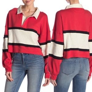 We the Free Rugby Cropped Top